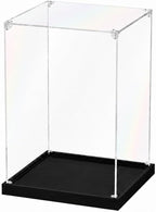 JUJOMAT Acrylic Display Case for Collectibles Clear Acrylic Display Box for by JUJOMAT