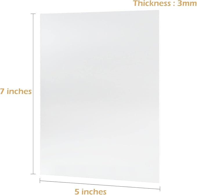 20 Pack Frosted Acrylic Sign Blank - Image 2