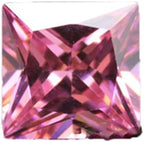 Pink Gemstone Color Cubic Zirconia Loose Beads Unset by AierCrystal