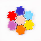 200g Ceramic Mosaic Tiles Pieces, Heart Star Oval Round Flower Shape Mosaics - Image 2