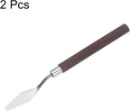 HARFINGTON 2pcs No.5 Palette Knives 14mm Width Stainless Steel Small Pointy - Image 3