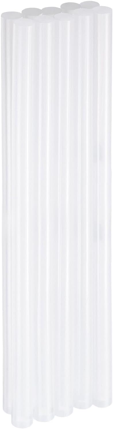 HARFINGTON 10pcs Hot Glue Sticks 0.43" Dia x 10.63" Long EVA Mini Hot Melt by HARFINGTON