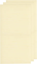 MECCANIXITY 3pcs Basswood Sheets 12 x 8 x 1/16 Inch Unfinished Wood Boards by MECCANIXITY