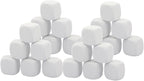 White EVA Foam Dices for Kids Graffiti, Building Blocks, Creative Painting by EducationalProductsSupplier