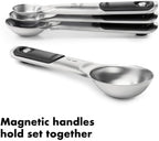 OXO Good Grips 4 Piece Stainless Steel Measuring Spoons - Image 3