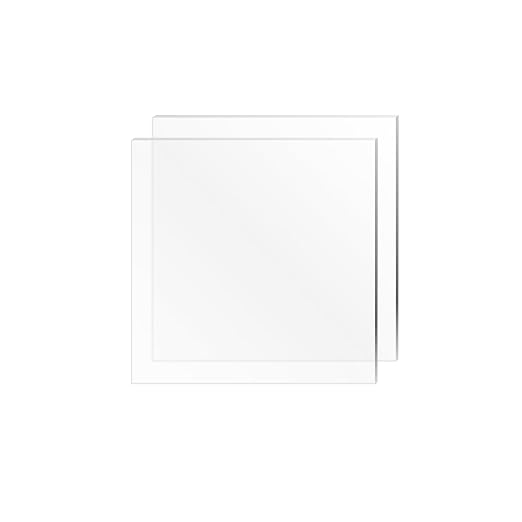 OMTech 2 Pack Clear Acrylic Sheets, Transparent Acrylic Plastic Boards by OMTech