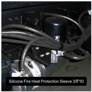 Fuel Line Heat Shield Insulation Heat Shielded Fire Thermo Armor Fire Sleeve - Image 6