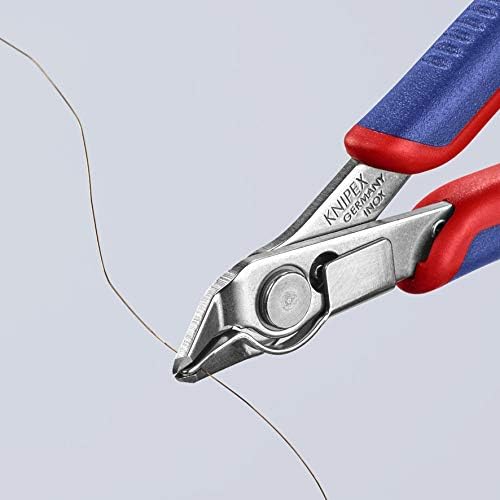 KNIPEX - 78 13 125 Tools - Electronics Super-Knips, INOX Steel, 5-Inch - Image 4