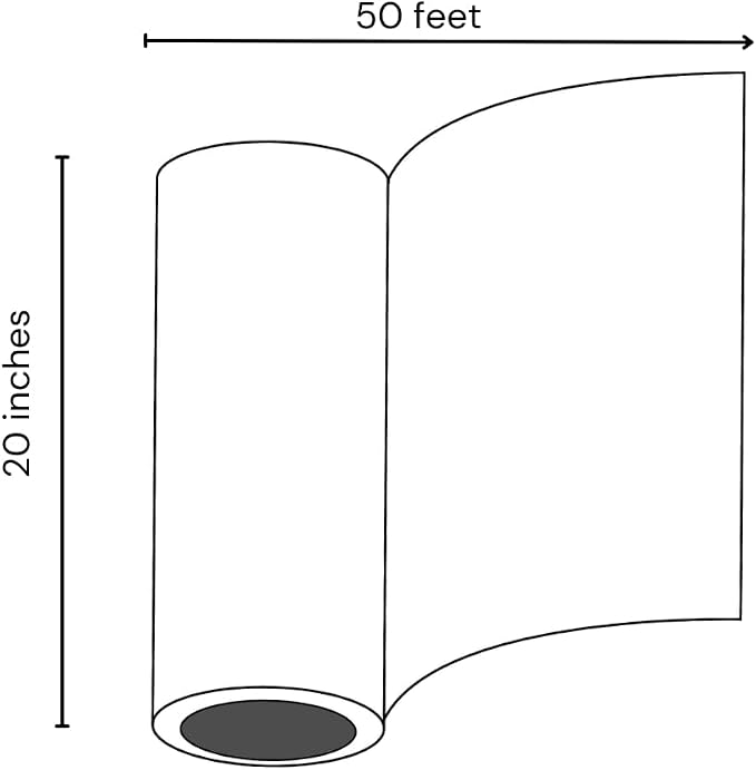 Grafix Dura-Lar 0.002" Film, Ultra Clear, Glossy 20" x50', Mylar/Acetate - Image 3