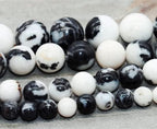 Zenkeeper 108 Pcs Zebra Jasper Beads - Image 3