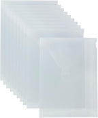 Transparent PVC Faux Leather Sheets, Glossy Waterproof Clear Vinyl Fabric - Image 3
