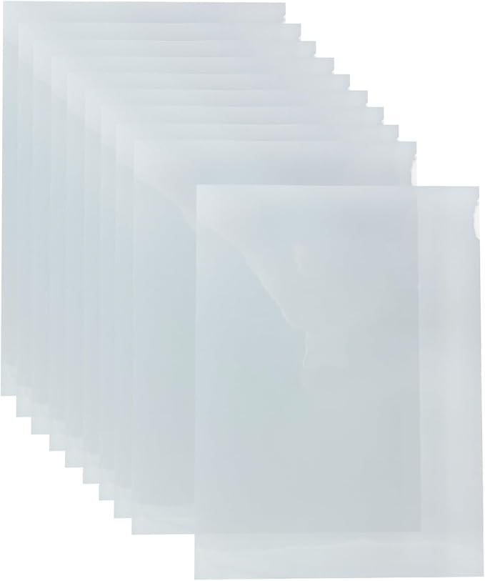 Transparent PVC Faux Leather Sheets, Glossy Waterproof Clear Vinyl Fabric - Image 3