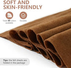 1.4mm Felt Fabric 36'' X 36'' Large Felt Sheets Soft Craft Felt by The Yard - Image 3