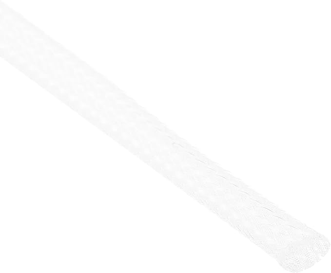 uxcell PET Expandable Sleeving 25ft 1/4" Clear Cable Management Sleeve Cord - Image 2