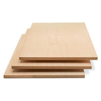 Baltic Birch Plywood 12 x 20 x 1/2 Inch - 12 mm Craft Wood by Woodpeckers