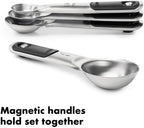OXO Good Grips 4 Piece Stainless Steel Measuring Spoons - Image 3