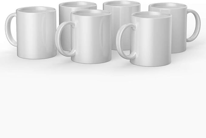 Cricut Beveled Blank Mug to Decorate, Dishwasher & Microwave Safe by Unknown