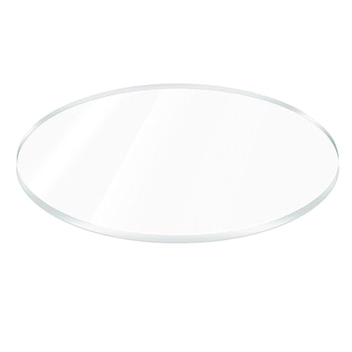 1 Pieces 1/4" Round Plexiglass Sheet, 22 Inch Diameter Clear Acrylic Circle - Image 2