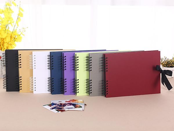 Vienrose Scrapbook Album 80 Pages, DIY Photo Album - Image 8