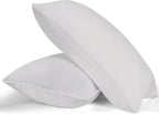 MZOIMZO Bed Pillows for Sleeping- Soft Density, Queen Size Set of 2, Cooling by MZOIMZO