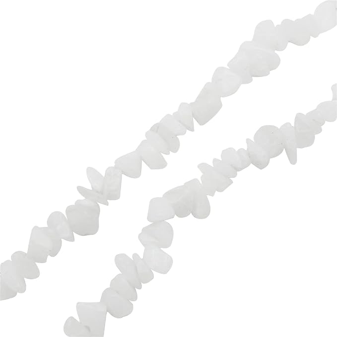 450PCS Clear Quartz Natural Irregular Chip Stone Beads 5-8mm Gemstones Crystal - Image 2