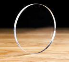Set of 20 White Acrylic Discs, 1/8" Thick Round Transparent Circle Blanks - Image 4
