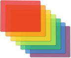 Fotouzy Plastic Cutting Boards for Kitchen, Flexible Cutting Mats Set of 7 by Fotouzy