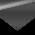 Polycarbonate Clear Plastic Sheet 1 Pcs 16" x 96" Flexible Plastic Sheet Panels by Beeveer