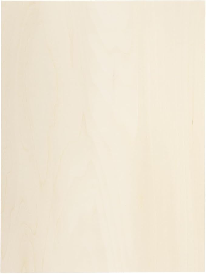 MECCANIXITY Basswood Sheet 11.8 x 7.9 x 0.12 Inch Unfinished Wood Boards Plywood by MECCANIXITY