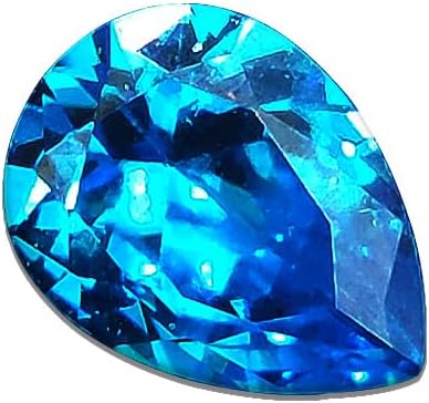 AierCrystal Aquamarine Color Cubic Zirconia Loose Beads Unset by AierCrystal