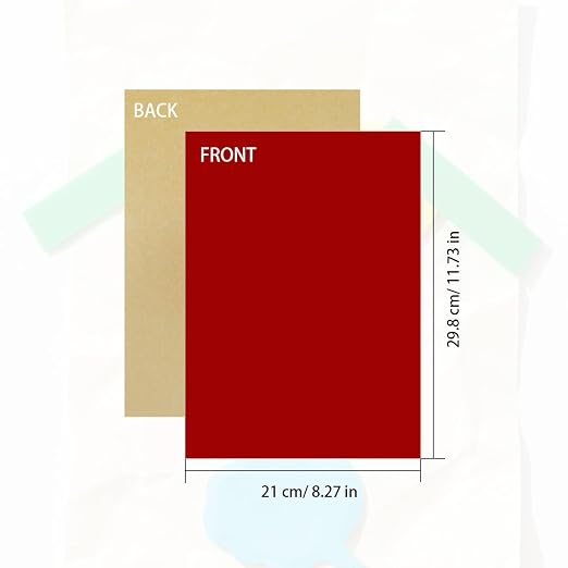 10 PCS Sticky Felt Sheets, Self Adhesive Felt Sheet, 8.3" x 11.8" Self Adhesive - Image 3