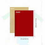 10 PCS Sticky Felt Sheets, Self Adhesive Felt Sheet, 8.3" x 11.8" Self Adhesive - Image 3