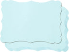 50 Pack Blank Kraft Greeting Cards, Light Blue, 5x7IN | Thick Cardstock Paper by Homtable