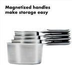 OXO Good Grips 4 Piece Stainless Steel Measuring Cups - Image 3