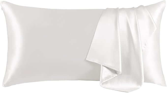 THXSILK Set of 2 100% Mulberry Silk Pillowcase by THXSILK