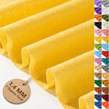 Yellow Felt Fabric 36'' X 36'', 1.4mm Large Felt Sheets Soft Durable Crafts by FEIYAUMI