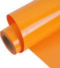 FUNKAKA Light Orange HTV Heat Transfer Vinyl Rolls, Adhesive HTV Vinyl by FUNKAKA