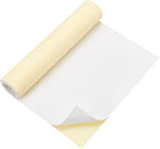 BENECREAT 1mm Thick Self-Adhesive EVA Foam Roll, 78.7x11.8 Inch White Foam by BENECREAT