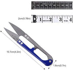 UCEC 12 Pack Thread Snips, Small Sewing Scissors & Crochet Thread Cutter Yarn - Image 6
