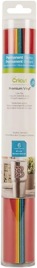 Cricut Premium Permanent Vinyl, Brights Sampler - Image 7