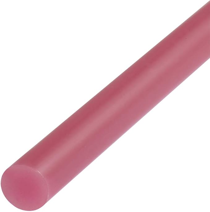 uxcell Mini Hot Glue Sticks for Glue Gun 7mm x 100mm Rose Red 12pcs - Image 3