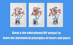 ModelShop Automata Paper Machine Moving Model Papercraft Designed by Keith - Image 4