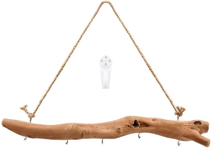1Pc 15 Inch Natural Driftwood Decorative Branches Farmhouse Home Wall Hanging by Unknown