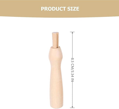 10 PCS Wooden Poking Felting Needle Pen Needle Felting Tools Punch Needle - Image 2