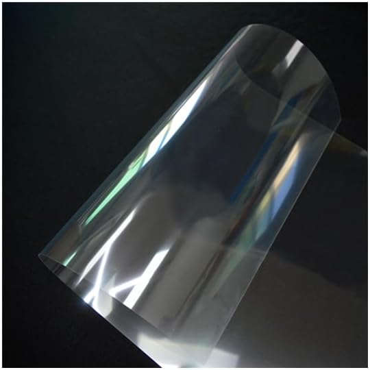Clear Blank Stencil Sheet for Cutting. 10 Pack 12" x 24" 6mil/0.15mm Thick .Gift by HOOLOURUM