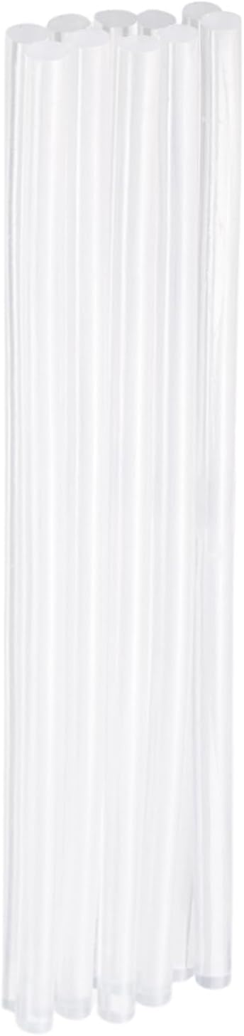 HARFINGTON 10pcs Hot Glue Sticks 0.28" Dia x 7.48" Long EVA Mini Hot Melt by HARFINGTON