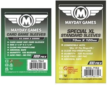 Mayday Games Rebel Princess Deluxe Edition -Standard Compatible Card Sleeve by MAYDAYGAMES