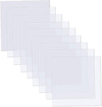 15 Pack 6 mil Blank Mylar Stencil Sheets | 12 x 12 Inch Clear Blank Plastic by ArtCute