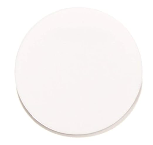 Set of 20 White Acrylic Discs, 1/8" Thick Round Transparent Circle Blanks - Image 5