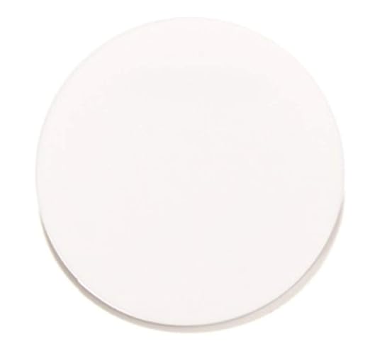 Set of 20 White Acrylic Discs, 1/8" Thick Round Transparent Circle Blanks - Image 4
